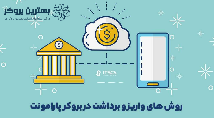 روش های واریز و برداشت در بروکر پارامونت